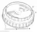 Fig. 01 - Twist action portion control sauce dispenser