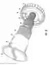 Fig. 19 - Twist action portion control sauce dispenser