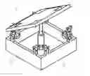 Fig. 01 - Rotatable tray mechanism, robot and device