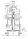 Fig. 04 - Discharge valve operating device, flush water tank device, and flush toilet