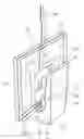 Fig. 01 - Device for fastening a panel-shaped component in a receiving groove of a carrying rail
