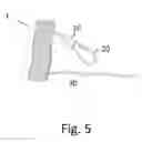 Fig. 06 - Attachable security cord tether and device