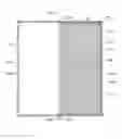 Fig. 01 - Security screen door for sliding doors