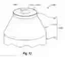 Fig. 09 - Pick including polycrystalline diamond compact