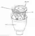 Fig. 01 - Tension rod and pivotable end caps for use therewith