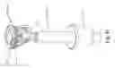 Fig. 40 - Tension rod and pivotable end caps for use therewith