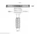 Fig. 13 - Parking brake actuator