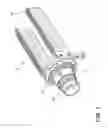 Fig. 02 - Concealed lighthead with indicator override