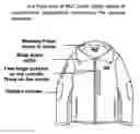 Fig. 01 - BLC down utility jacket and vest