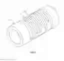 Fig. 07 - Microfabricated catheter having an intermediate preferred bending section