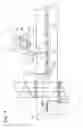 Fig. 22 - Device for securing of railroad crossing against entry of vehicles at warning signaling