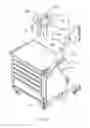 Fig. 11 - Wheeled cabinet mounted crane