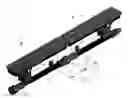 Fig. 01 - Modular linear fireplace gas burner system
