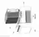 Fig. 15 - WALL-MOUNTED REFRIGERATOR AND PELTIER EFFECT COOLING SYSTEM
