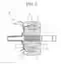 Fig. 04 - Field core structure for rotary electric machine rotor