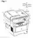 Fig. 02 - Image forming device having a panel board with a tactile switch