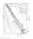 Fig. 15 - Patient support surface control, end of life indication, and x-ray cassette sleeve