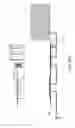 Fig. 67 - Device to determine volume of fluid dispensed