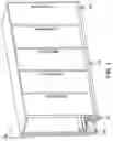 Fig. 02 - Support assembly with movable leg