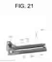 Fig. 22 - Compact palletizer including a skeleton, subassembly, and stretch wrap system