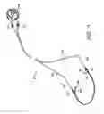 Fig. 16 - Chute control assembly for a snow thrower