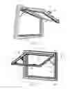 Fig. 02 - Upwardly Pivoted Window with Spring Biased Sash