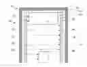 Fig. 01 - Light grid with distance information to distinguish between a normal case and a safety case between a door edge and an object