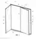 Fig. 04 - Case frame and door assembly for a merchandiser