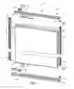 Fig. 08 - Case frame and door assembly for a merchandiser