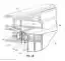 Fig. 48 - Case frame and door assembly for a merchandiser