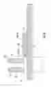 Fig. 09 - Base member for a shower door assembly