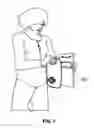 Fig. 02 - Colostomy clip bag holder