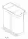 Fig. 10 - Trash can assembly