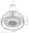 Fig. 07 - LED lamp with an air guiding surface