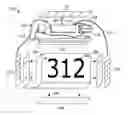 Fig. 01 - APPARATUS AND METHODS OF IMPROVEMENT OF ILLUMINATING ADDRESS AND SIGNAGE FOR BUILDINGS AND OTHER STRUCTURES