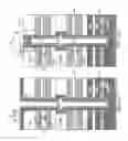 Fig. 17 - Concurrent formation of memory openings and contact openings for a three-dimensional memory device