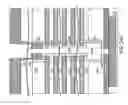 Fig. 44 - Concurrent formation of memory openings and contact openings for a three-dimensional memory device
