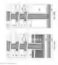 Fig. 76 - Three-dimensional memory device and method of making the same using concurrent formation of memory openings and contact openings
