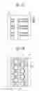 Fig. 16 - Three-dimensional semiconductor device having deposition inhibiting patterns