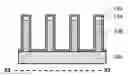 Fig. 01 - Fin-type transistors with spacers on the gates