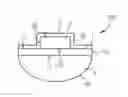 Fig. 01 - Optoelectronic component with organic and inorganic phosphors and lighting apparatus