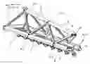 Fig. 01 - SPRAYER OR SPREADER BOOM STRUCTURE AND SPRAYER OR SPREADER WITH SUCH A BOOM