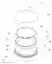 Fig. 01 - COSMETIC CONTAINER WITH SWIRLING SURFACE