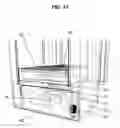 Fig. 14 - Secure storage assembly apparatus for delivery of fresh, perishable or environmentally sensitive goods and other goods
