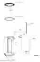 Fig. 40 - Single-use food preparation container assembly, system and method