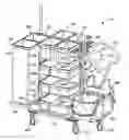 Fig. 01 - ADJUSTABLE CLEANING CART AND METHOD