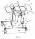 Fig. 12 - ADJUSTABLE CLEANING CART AND METHOD