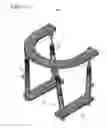 Fig. 12 - External fixation for the correction of bone deformity and trauma
