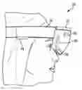 Fig. 01 - Augmented reality device for providing feedback to an acute care provider