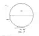 Fig. 14 - Vascular prosthesis with fenestration ring and methods of use